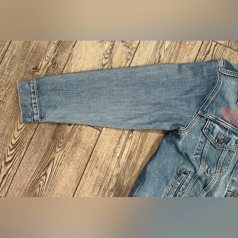 Star Wars × Levi’s R2-D2 Denim Trucker Jacket Large Unisex - Picture 11 of 16